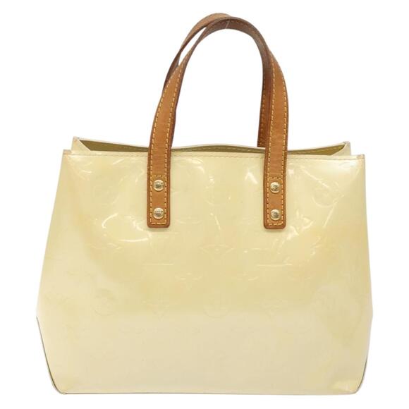 LOUIS VUITTON Monogram Vernis Reade PM Hand Bag Perle M91336 - Picture 3 of 12